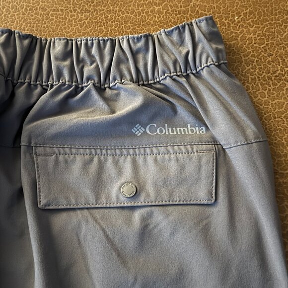 Columbia Hiking Grey Pants - Adjustable Waist - Size Large - Picture 3 of 4